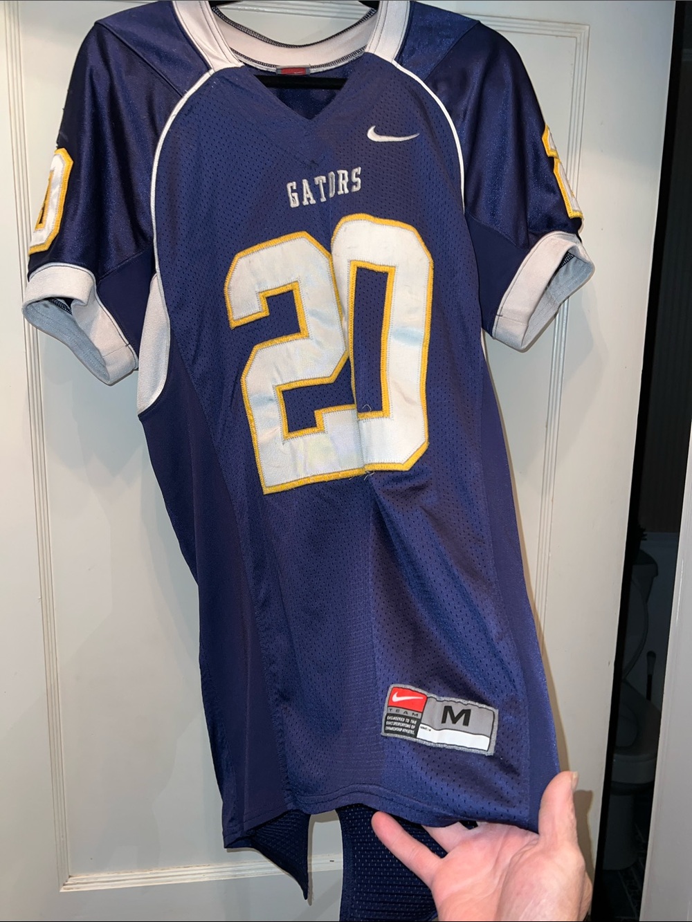 Y2K Nike Gators Football Jersey medium stitched mesh